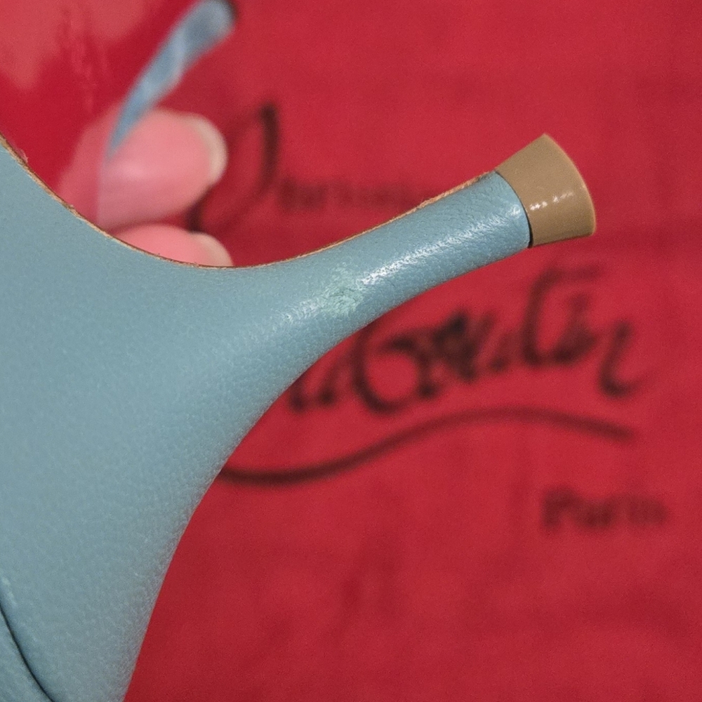 Christian Louboutin Hall Sling Shoes - Picture 8 of 11
